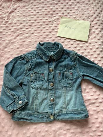 Veste en jeans 12 mois