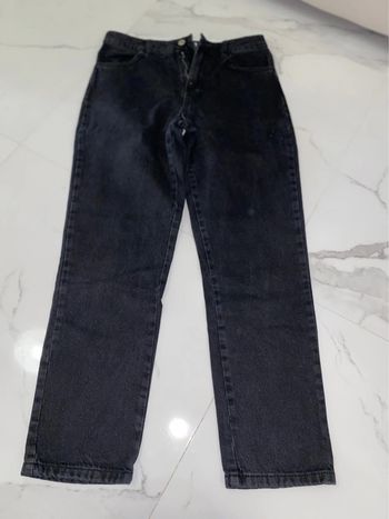 Jean taille haute large
