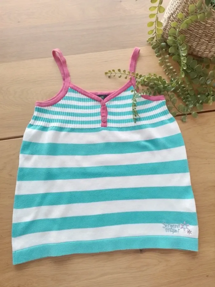 Débardeur coton fille