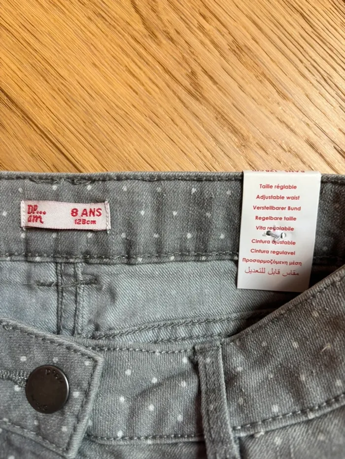Neuve - jupe en jean DPAM 8 ans - photo numéro 4