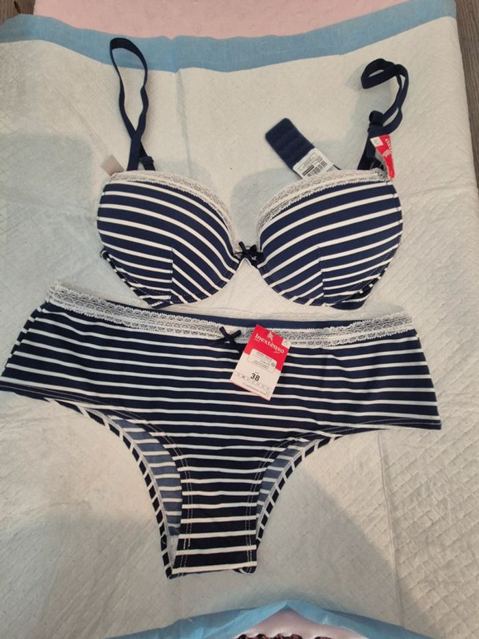 Ensemble deux piece sous vêtement femme - photo numéro 2