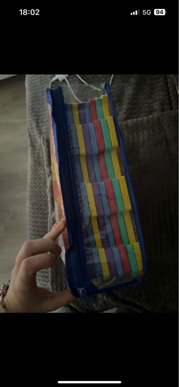 Lot de puzzle en mousse pour tapis bébé - photo numéro 2