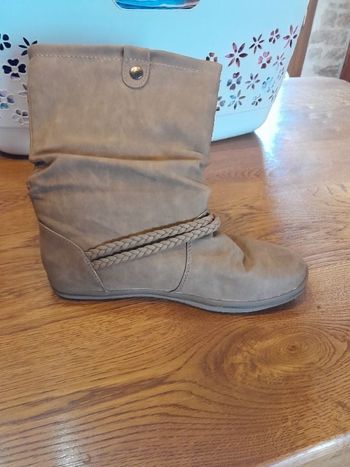 Bottines marron