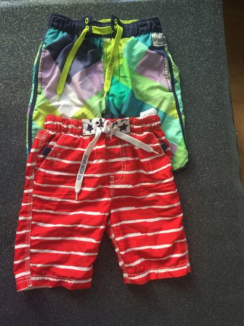 Lot de 2 short de plage 6 ans