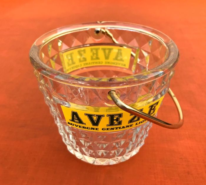 Années 1950  Seau à glace  AVEZE (Auvergne Gentiane Liqueur) - photo numéro 7