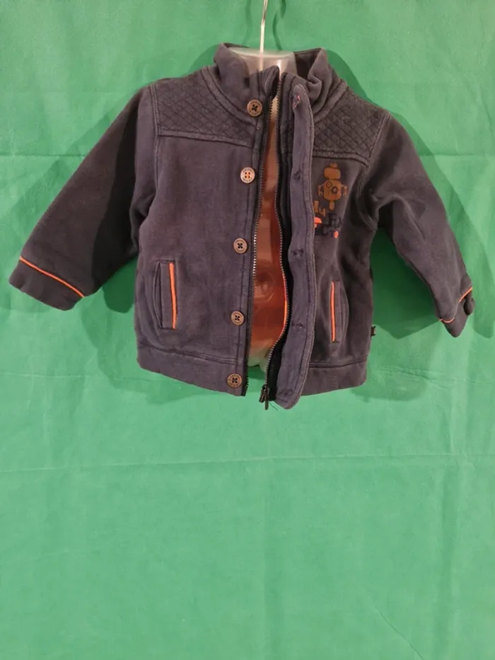 Obaïbi - 18 mois - Manteau zippée - photo numéro 4
