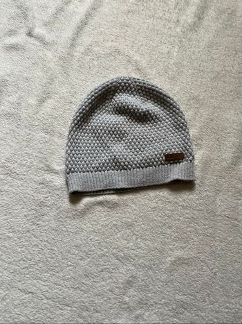 Bonnet fin gris garçon Taille 1-2 ans