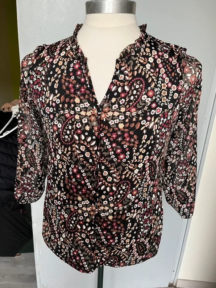 Blouse fleurie - photo numéro 3