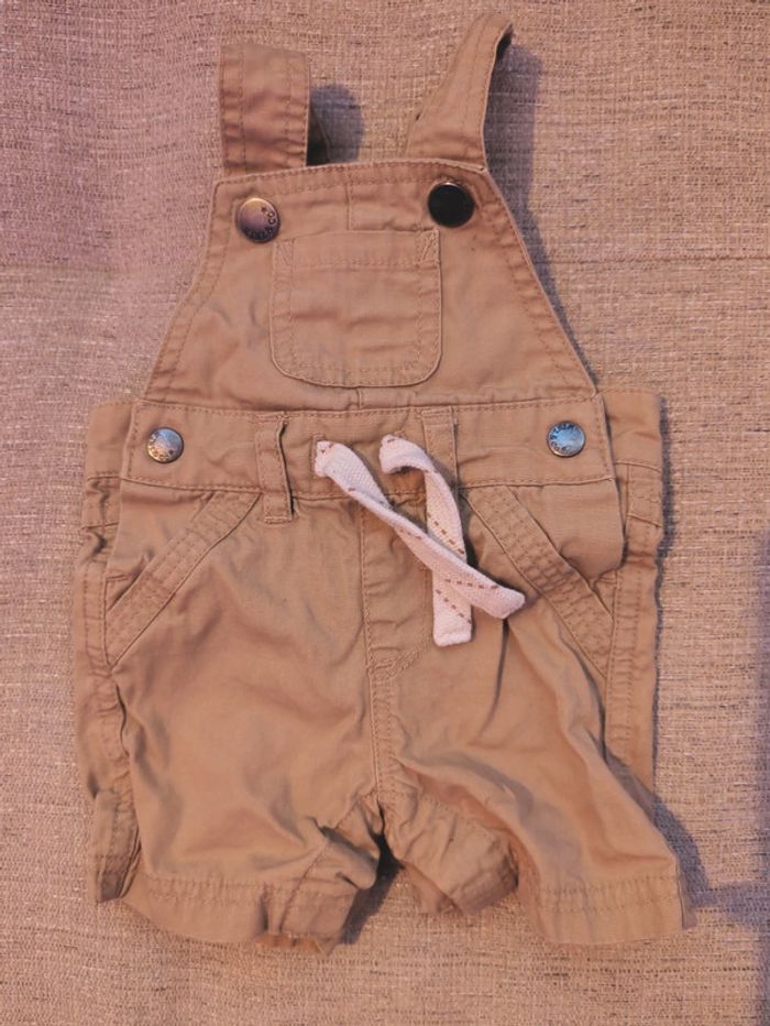 Salopette short 1 mois