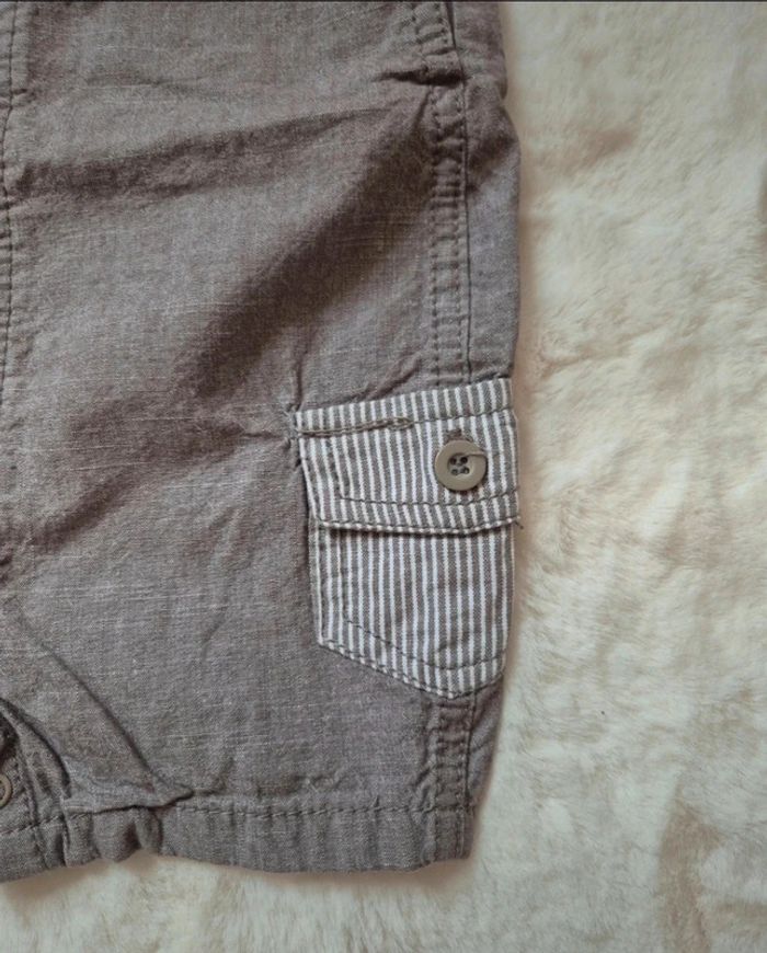 Salopette short garçon 12 mois - photo numéro 3