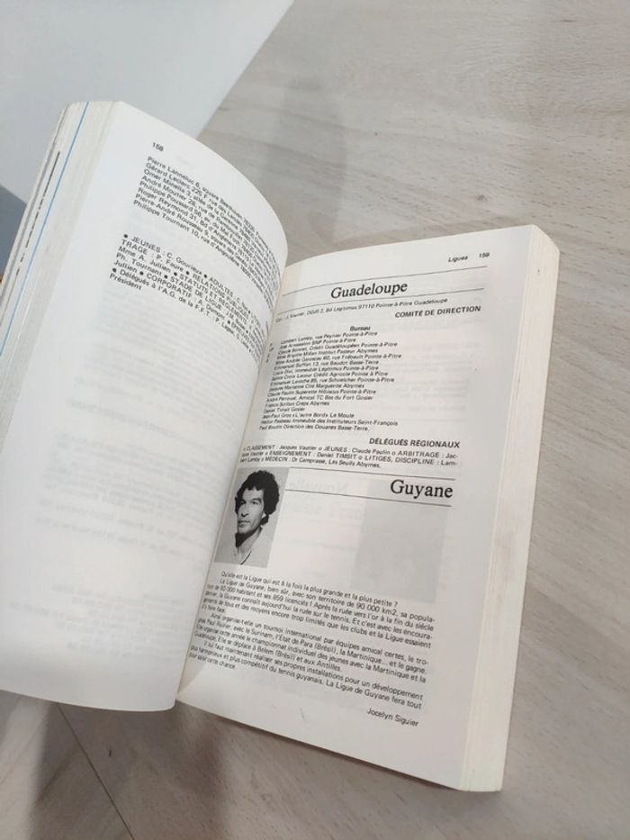 Livre Tennis année 1981 guide annuel de la fédération française de tennis - photo numéro 11