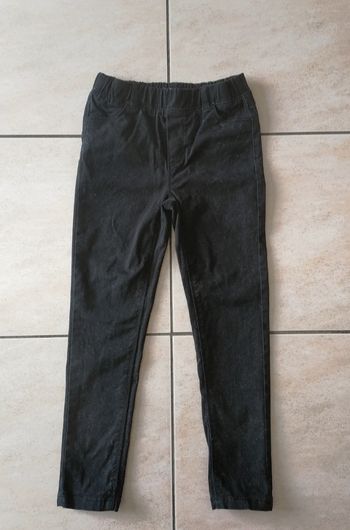 Jegging noir T.7 ans