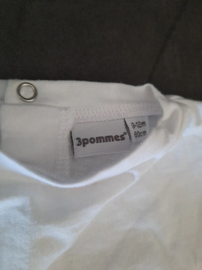T shirt manches longues 9/12 mois - photo numéro 3