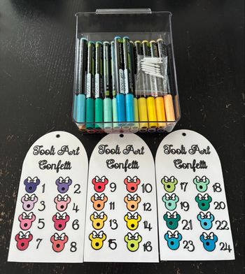 Feutre tooli art confetti 