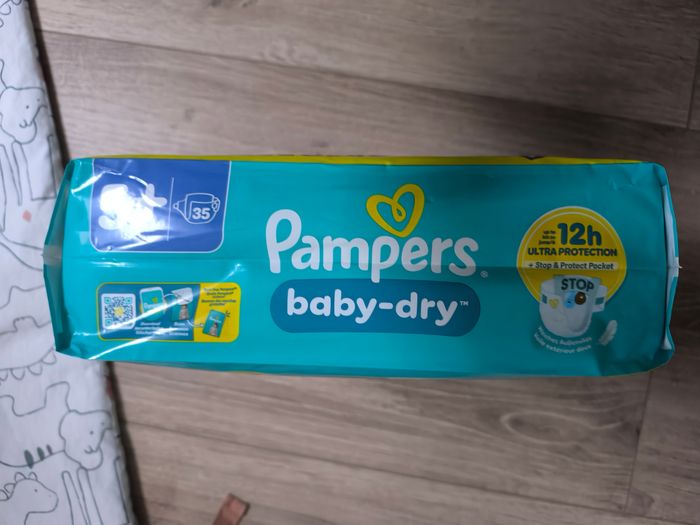 Pampers Baby dry taille 5+ - photo numéro 2