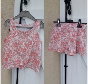 ensemble 2 pièces filles gémo 8 ans 