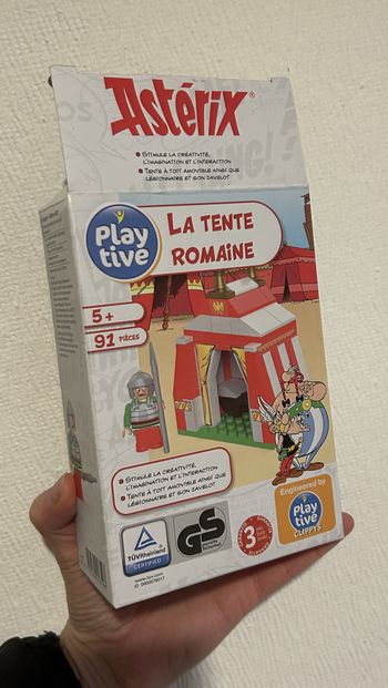 la tente romaine asterix et obelix