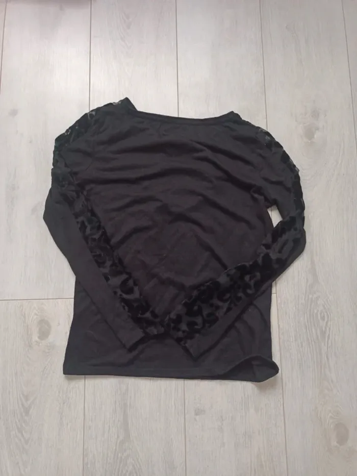 Tee shirt noir In Extenso M - photo numéro 5