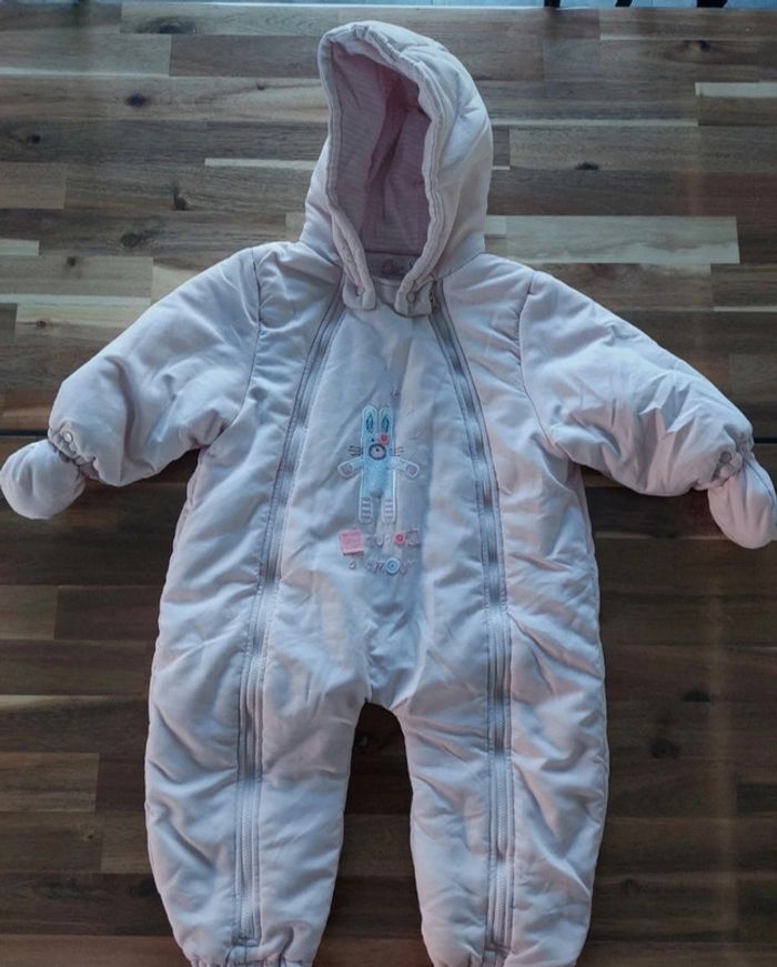 Combinaison veste rose