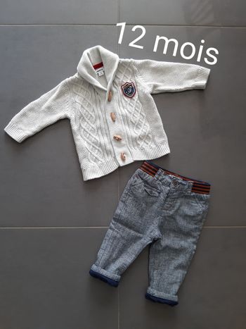 Ensemble gilet + pantalon