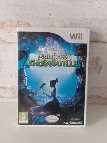 Jeu WII - La princesse et la grenouille