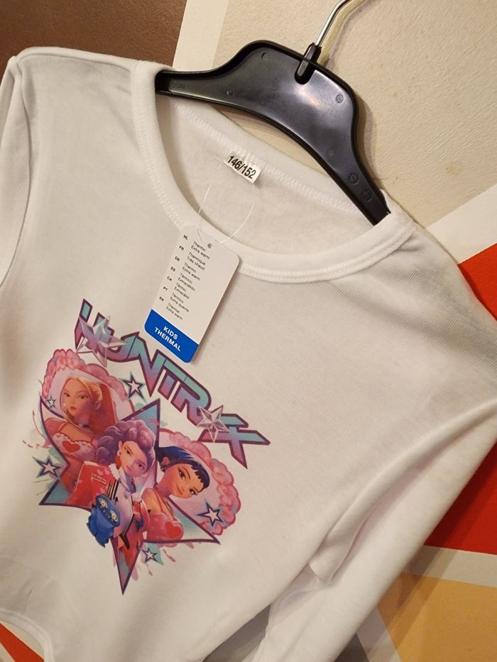 maillot thermique k-pop taille 10 - 12 ans neuf - photo numéro 5