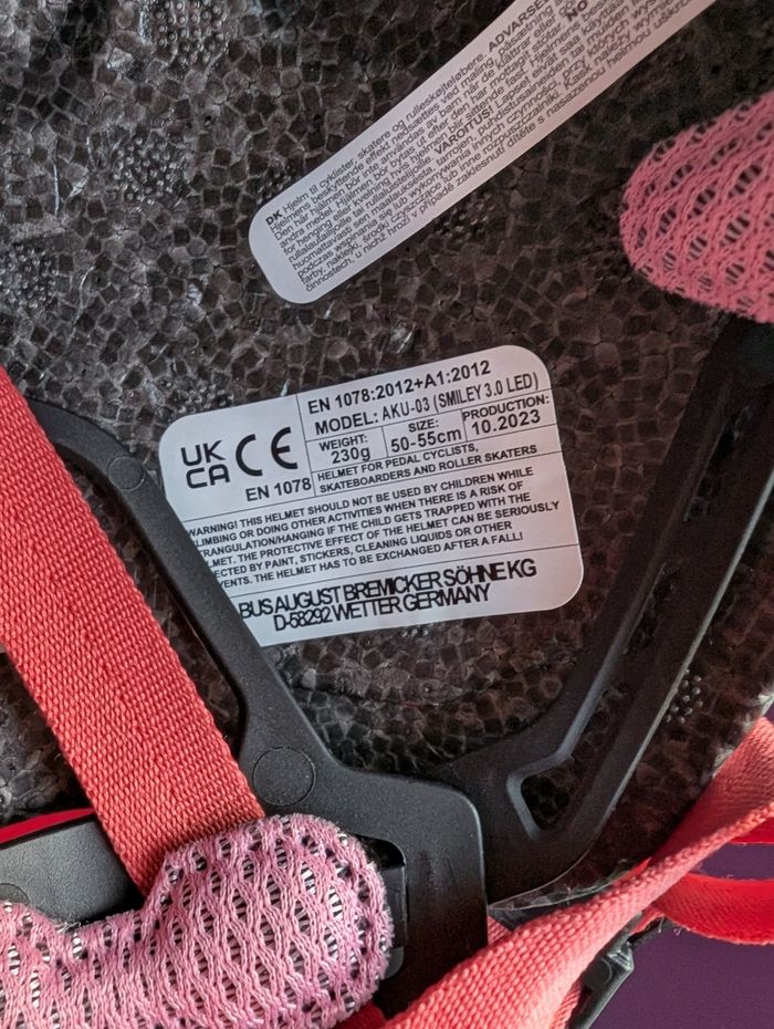 Casque à vélo enfant 50/55 - photo numéro 8