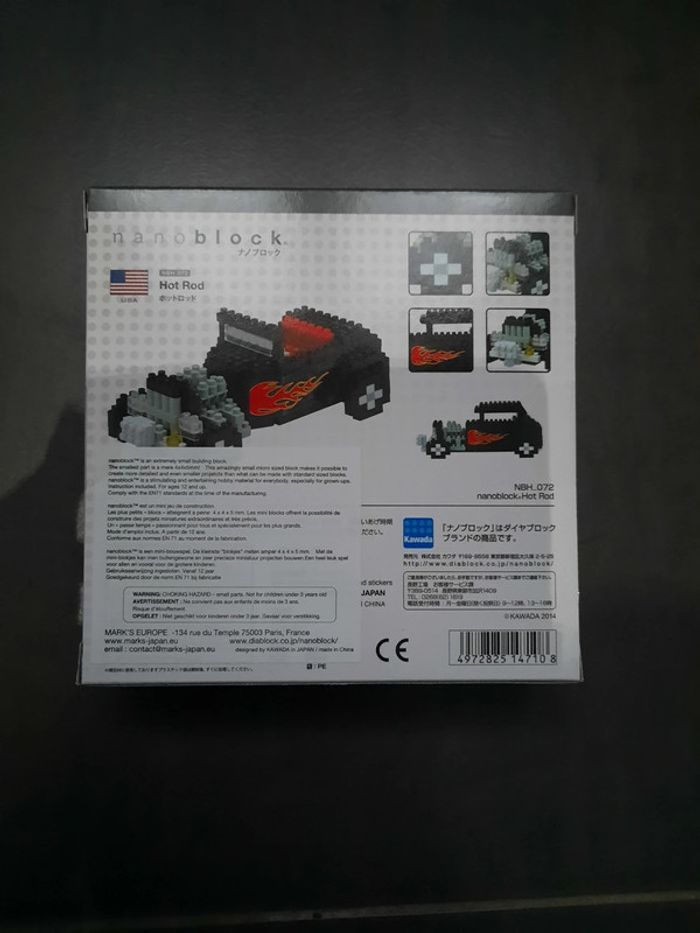 Nanoblock - Hot Rod _ Kawada - photo numéro 3
