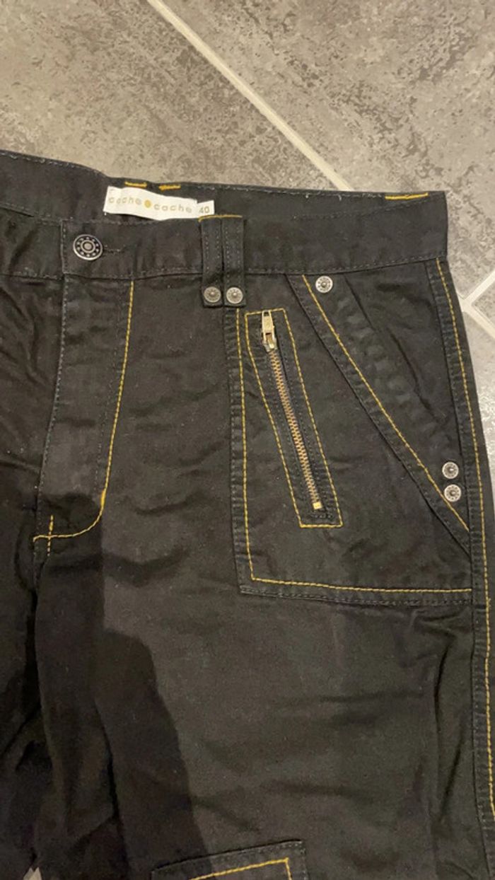 Pantalon noir cache cache taille 40 - photo numéro 2