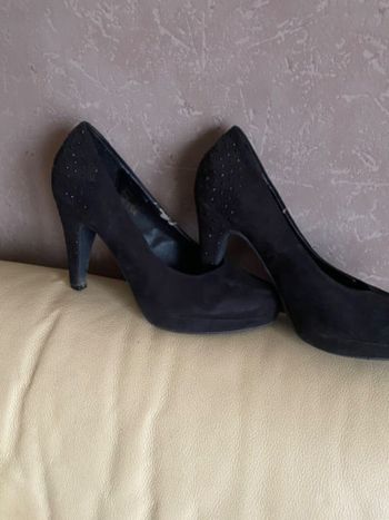 Escarpins à talons noirs P40 Instinct de Mode
