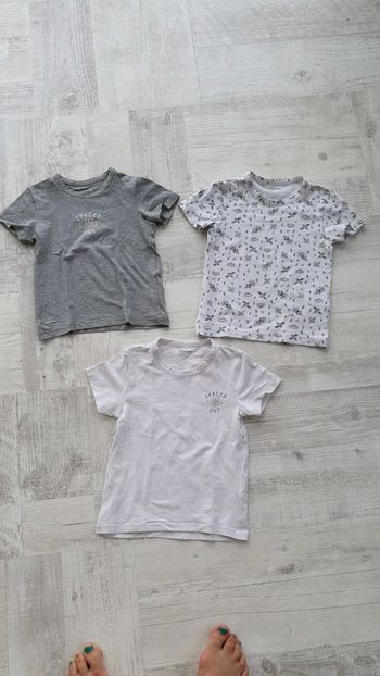 Lot de 3 maillots de corps Taille 6 ans