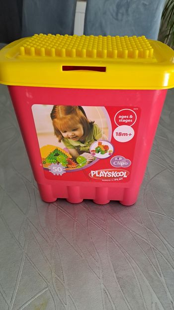 Clipo Playskool 50 pièces 18 mois