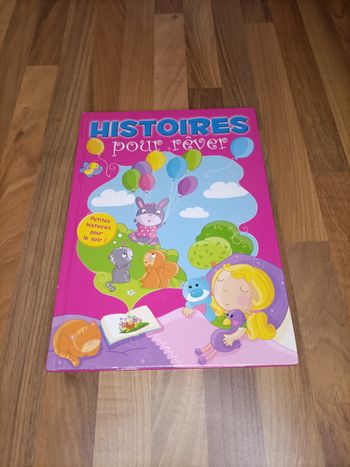 Livre rose Histoires pour rêver 