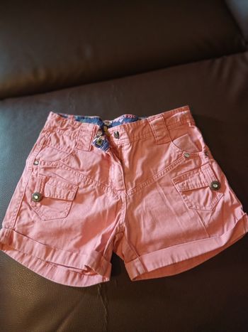 Agnes Orinda - Short en jean décontracté taille haute à ourlet brut