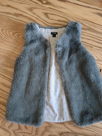 Gilet manches courtes moumoute