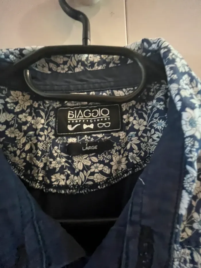 Polo fleuris homme Biaggio Taille L - photo numéro 3