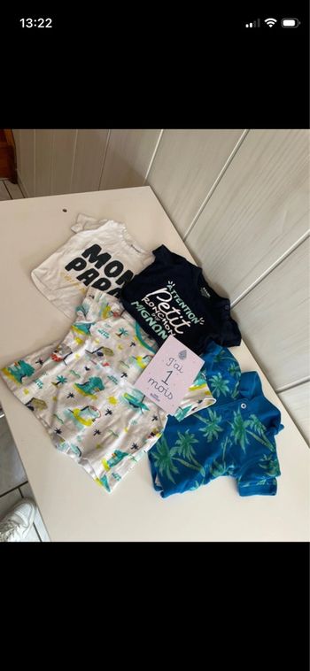 Lot de T-shirt garçon