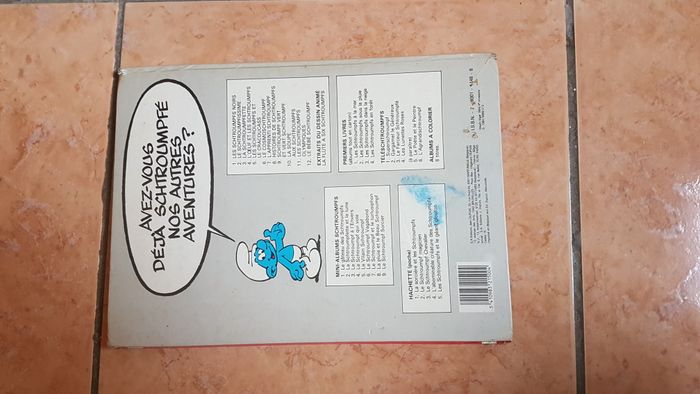 Livre enfants "Le bébé Schtroumpf " par Peyo - photo numéro 3