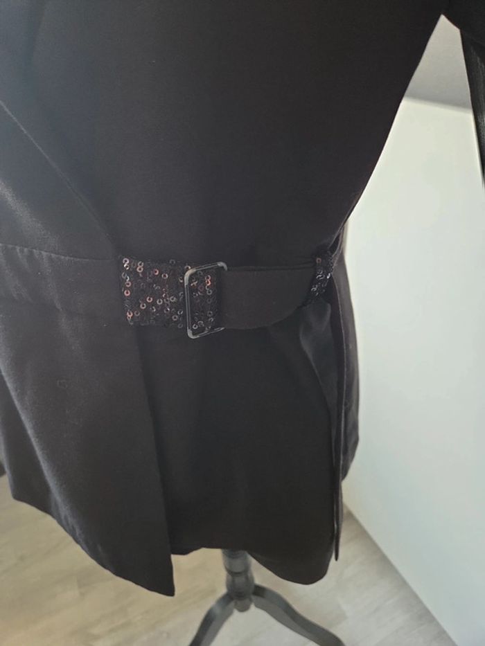 Magnifique Blazer Noir Edition Limitee en Taille 38 de chez Signature - photo numéro 2