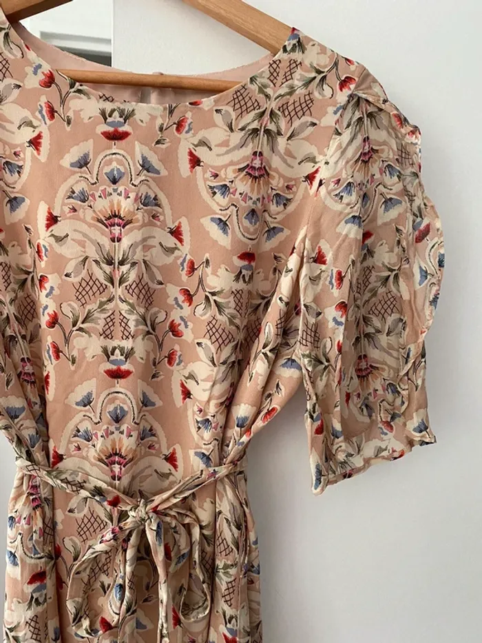 Robe rose à motif - IKKS - photo numéro 5