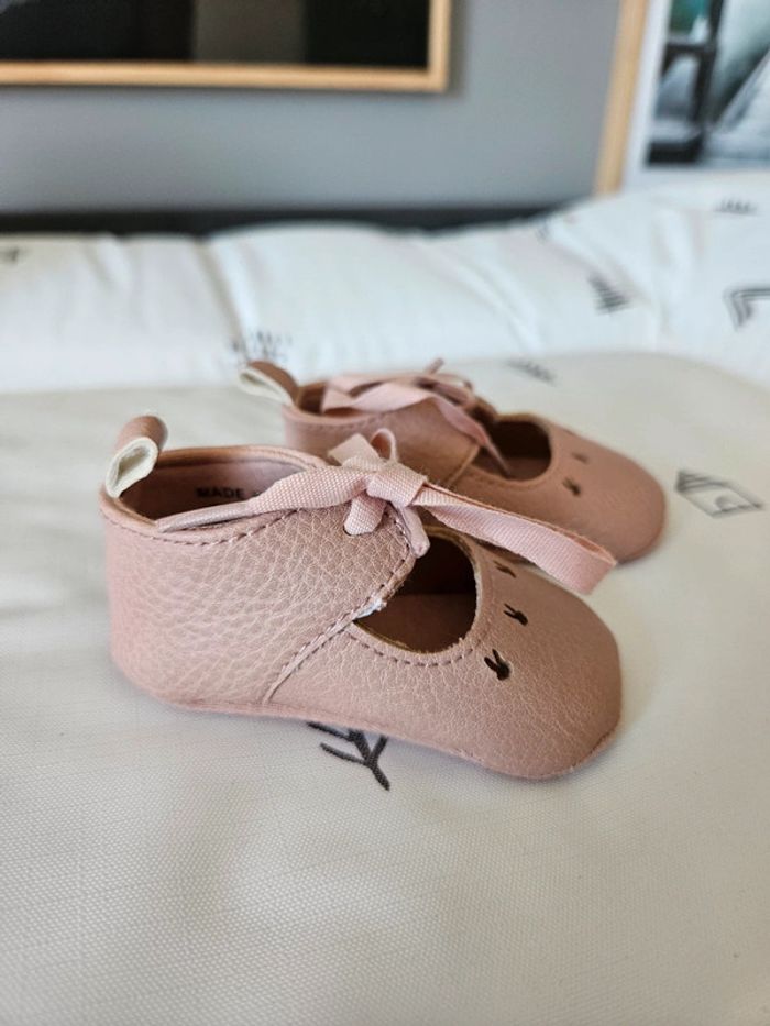 Chaussure souple bebe 0/3 mois - photo numéro 2