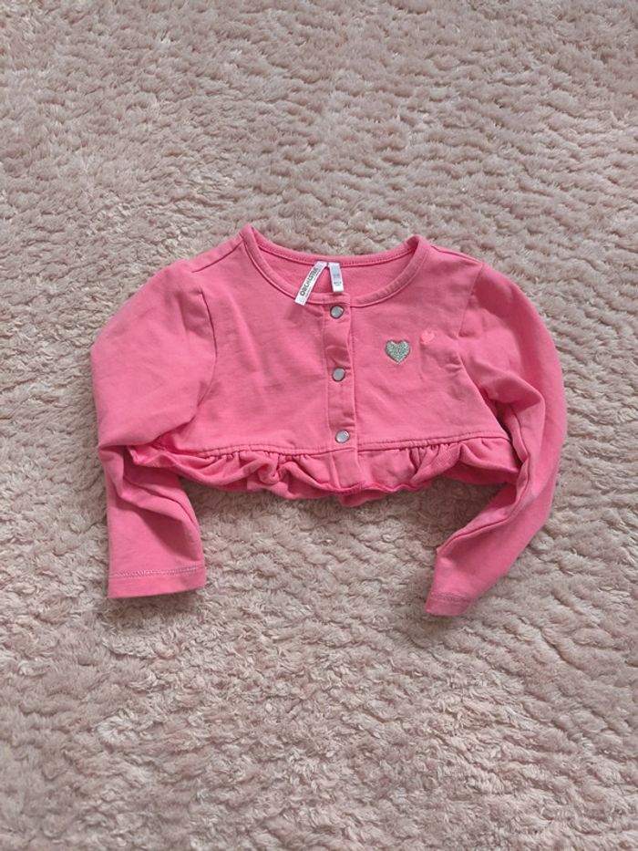 Lot 18 mois fille robe et veste - photo numéro 3
