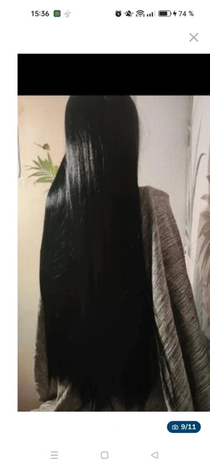 🎀 Promo 🎀 Perruque Naturelle 1MÈTRE Luxe - photo numéro 13