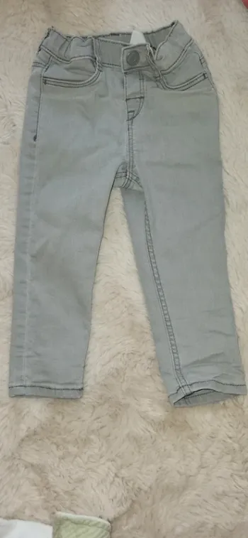 Patalon gris bebe garçon