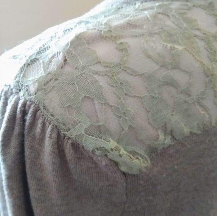 Gilet beige viscose dentelle taille unique jusqu’au 40 - photo numéro 5