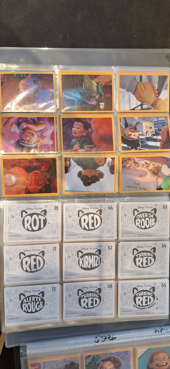 Collection de stickers et cartes du film "alerte rouge" neufs - photo numéro 8