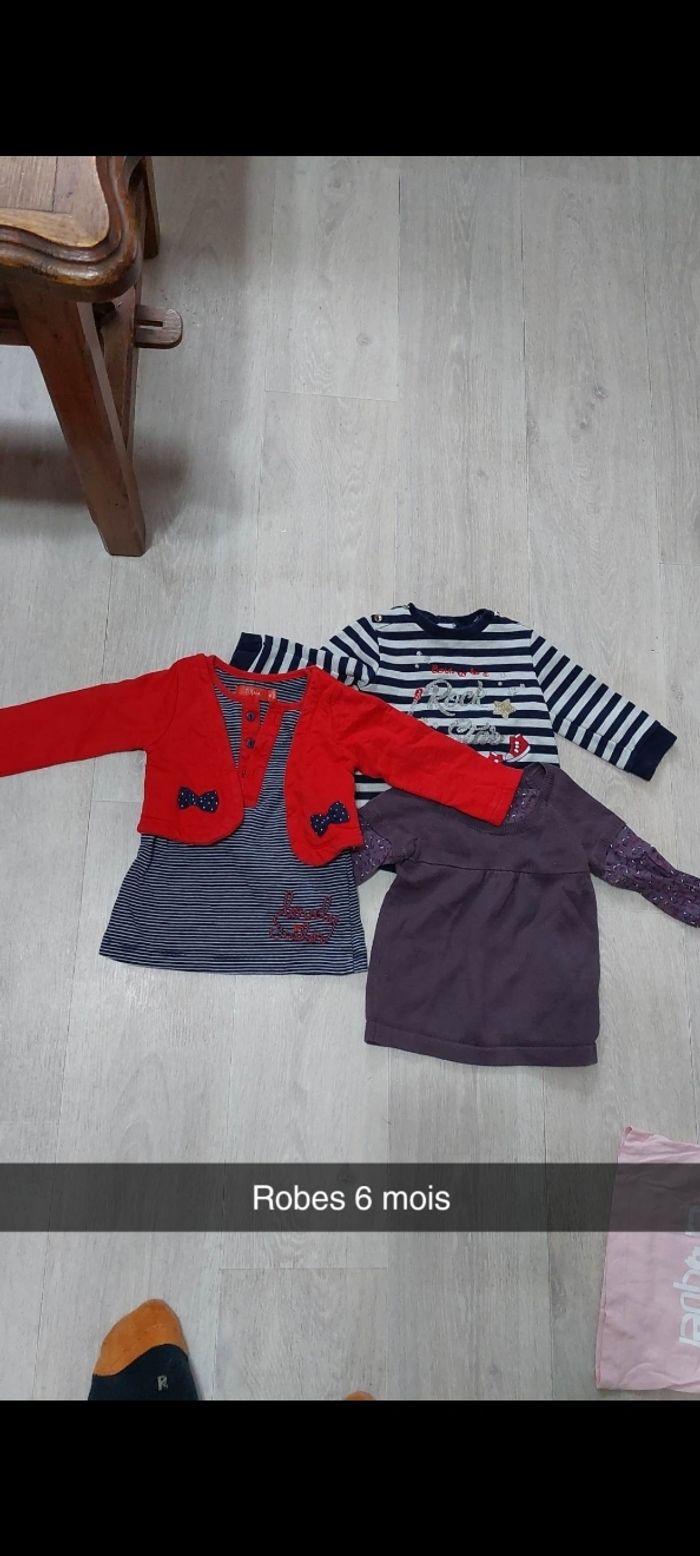 Lot robe 6mois