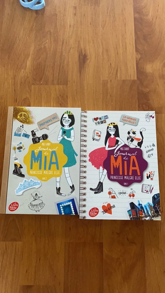 Tom 1 et 2 journal de mia
