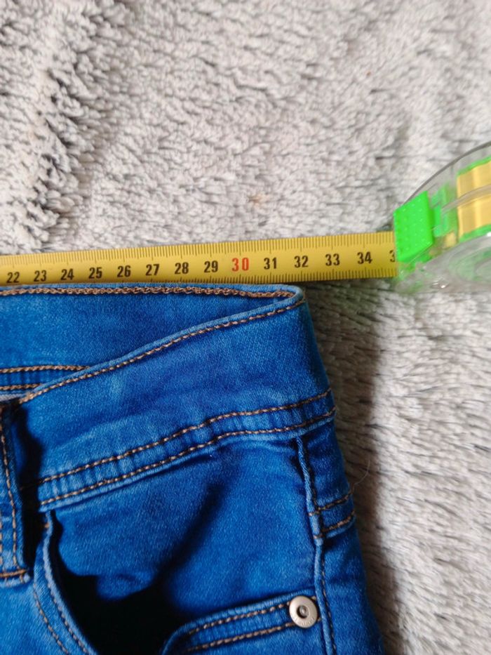 Jean slim 13 ans bleu c51 - photo numéro 8