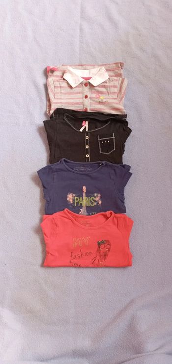 Lot de 4 hauts Orchestra taille 2 ans